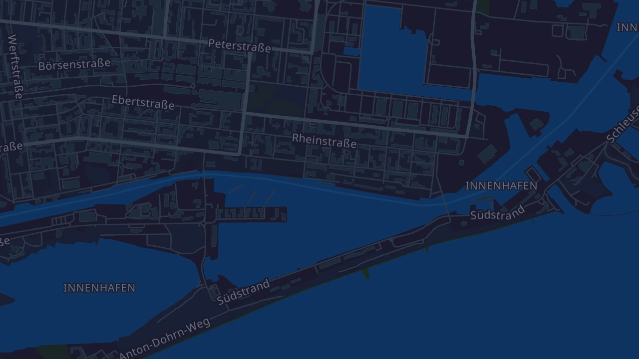 Karte von Wilhelmshaven