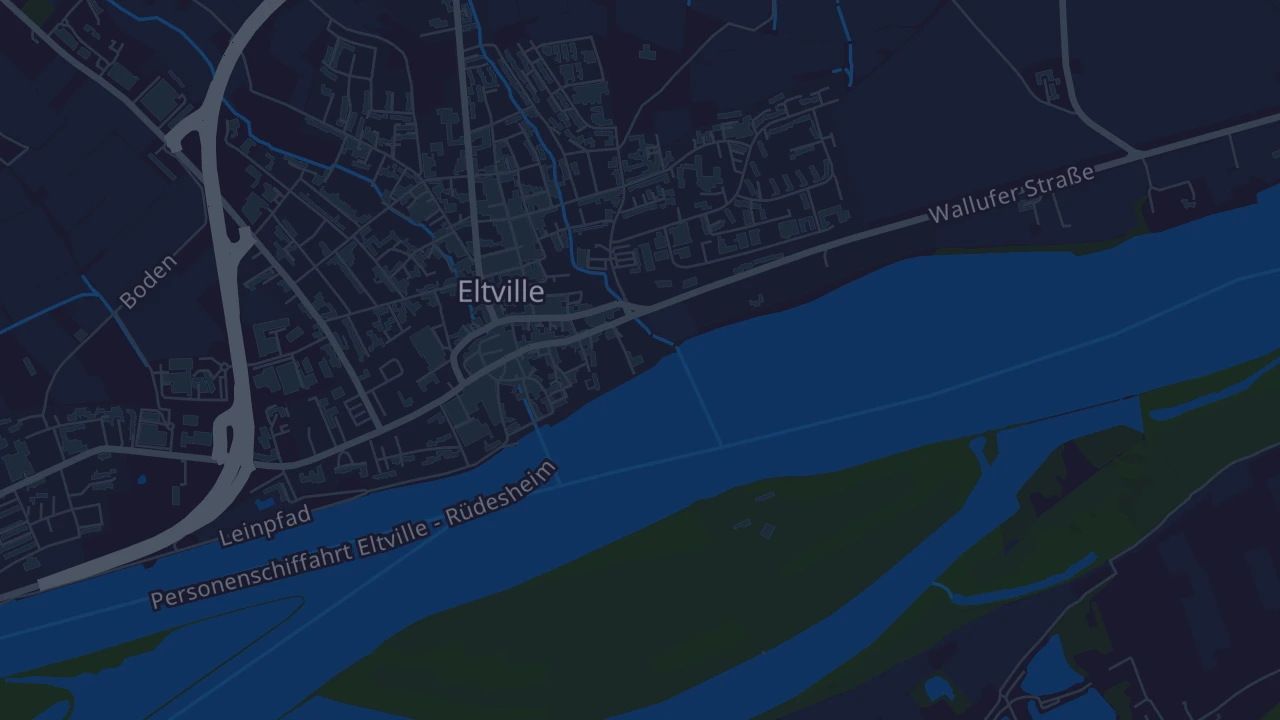 Karte von Eltville am Rhein