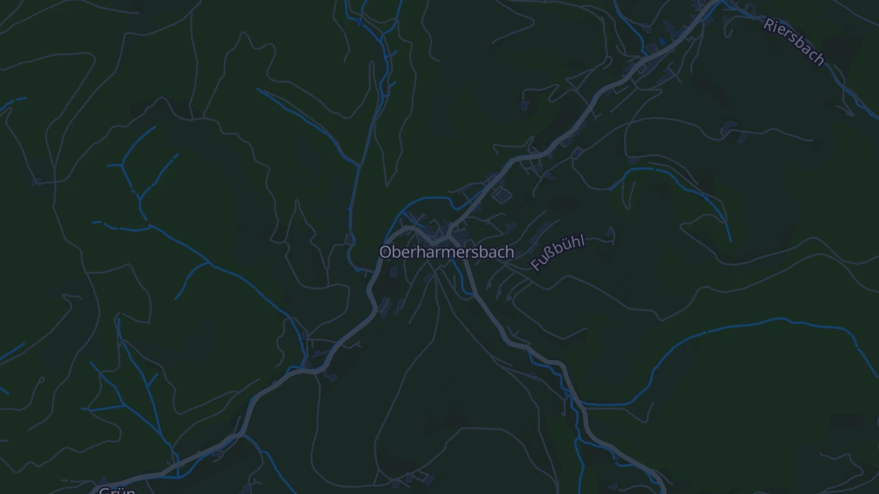 Karte von Oberharmersbach