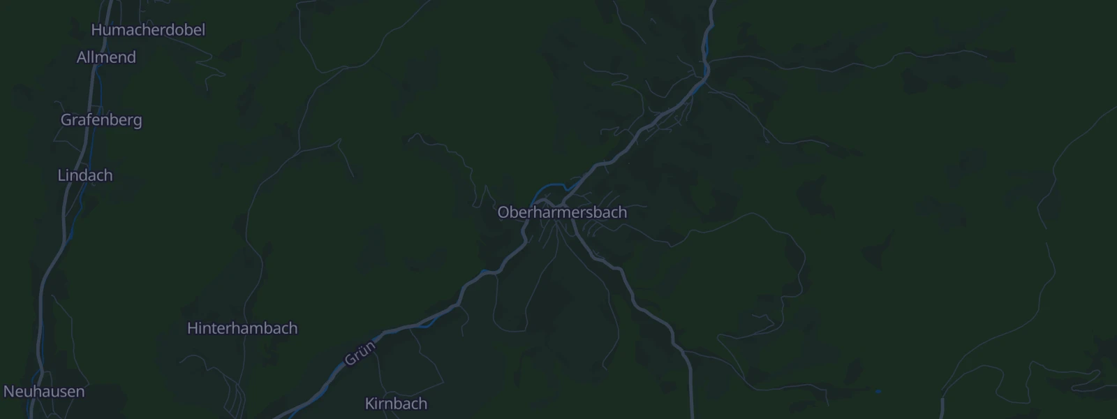 Karte von Oberharmersbach