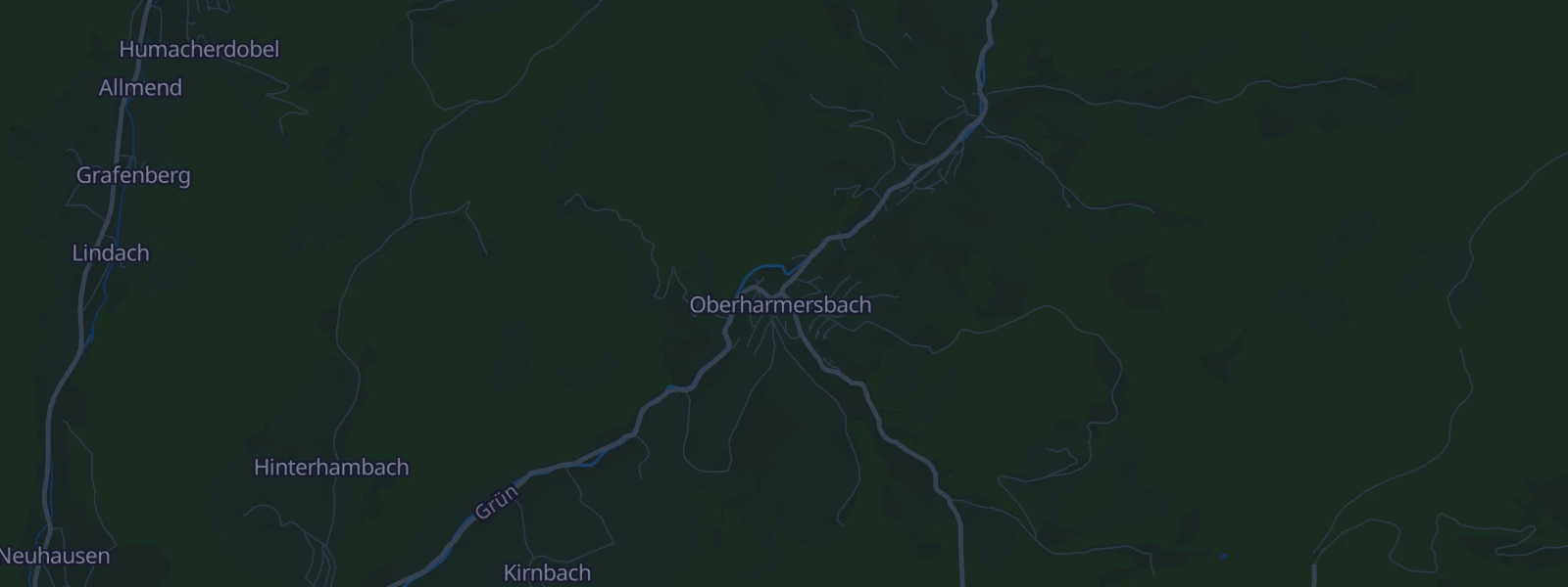 Karte von Oberharmersbach