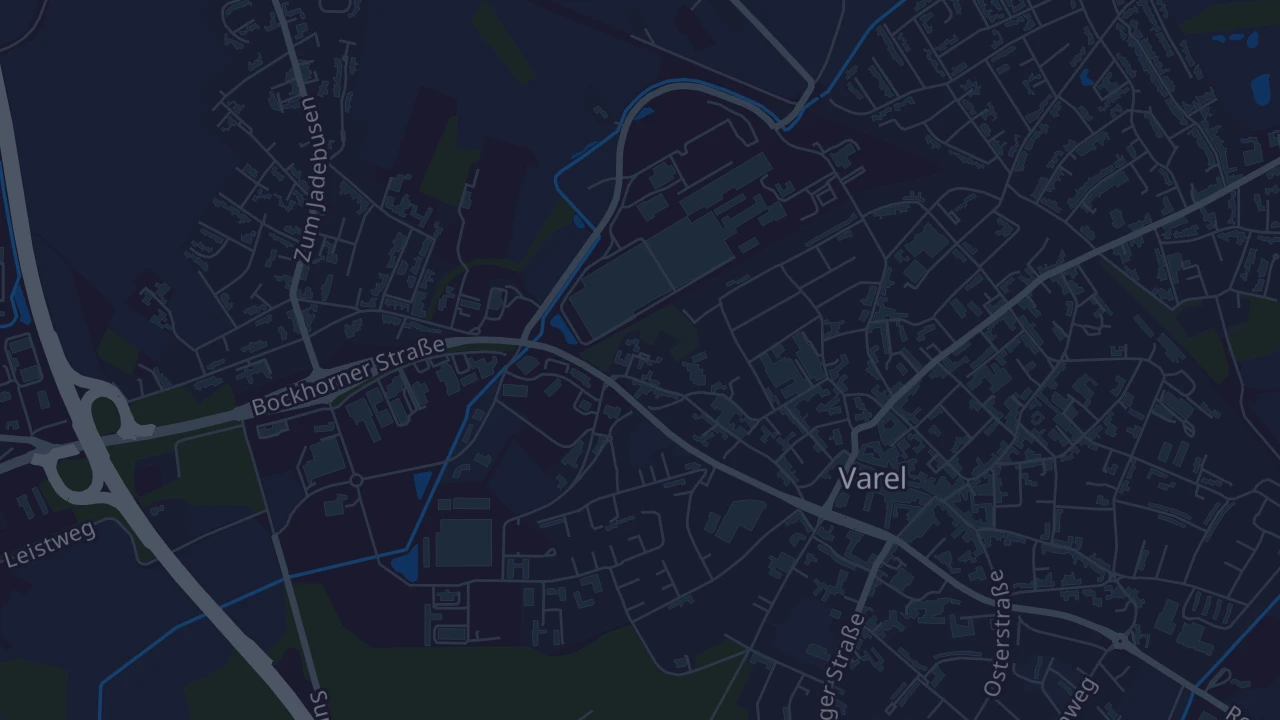 Karte von Varel