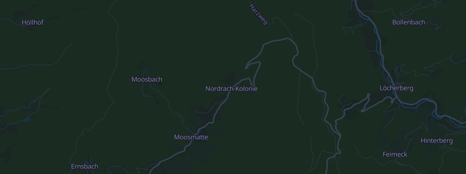 Karte von Nordrach-Kolonie