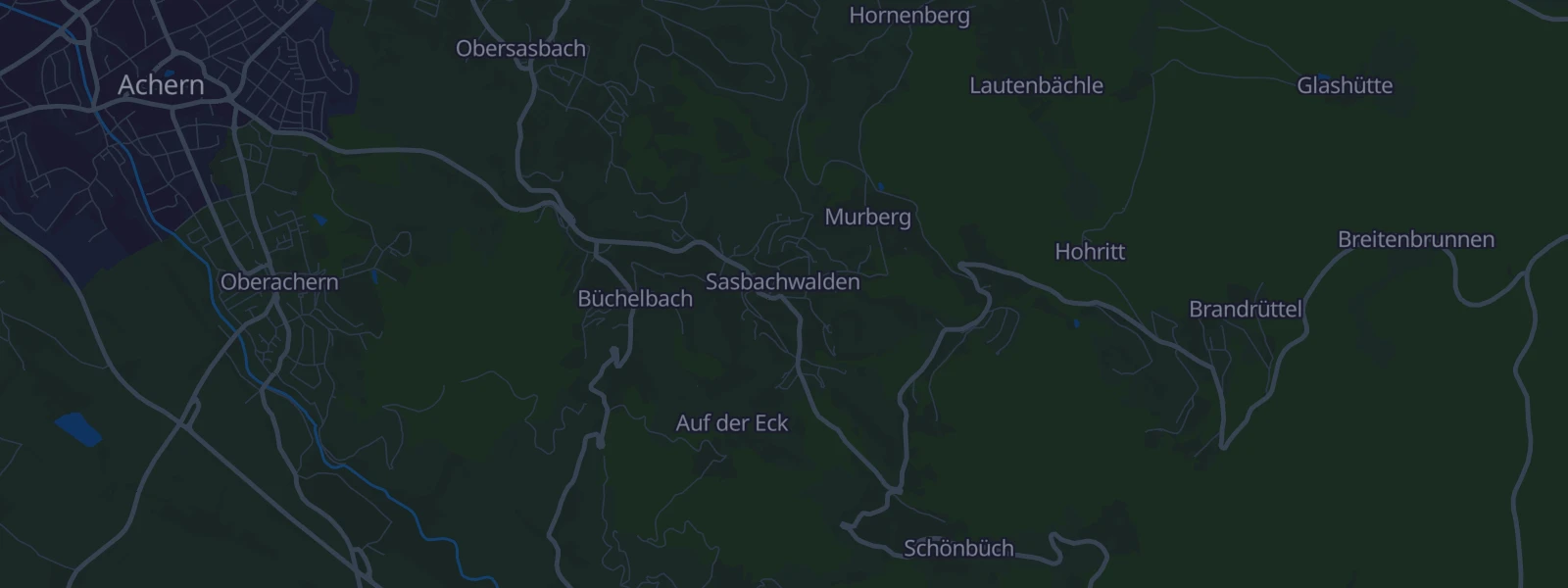Karte von Sasbachwalden