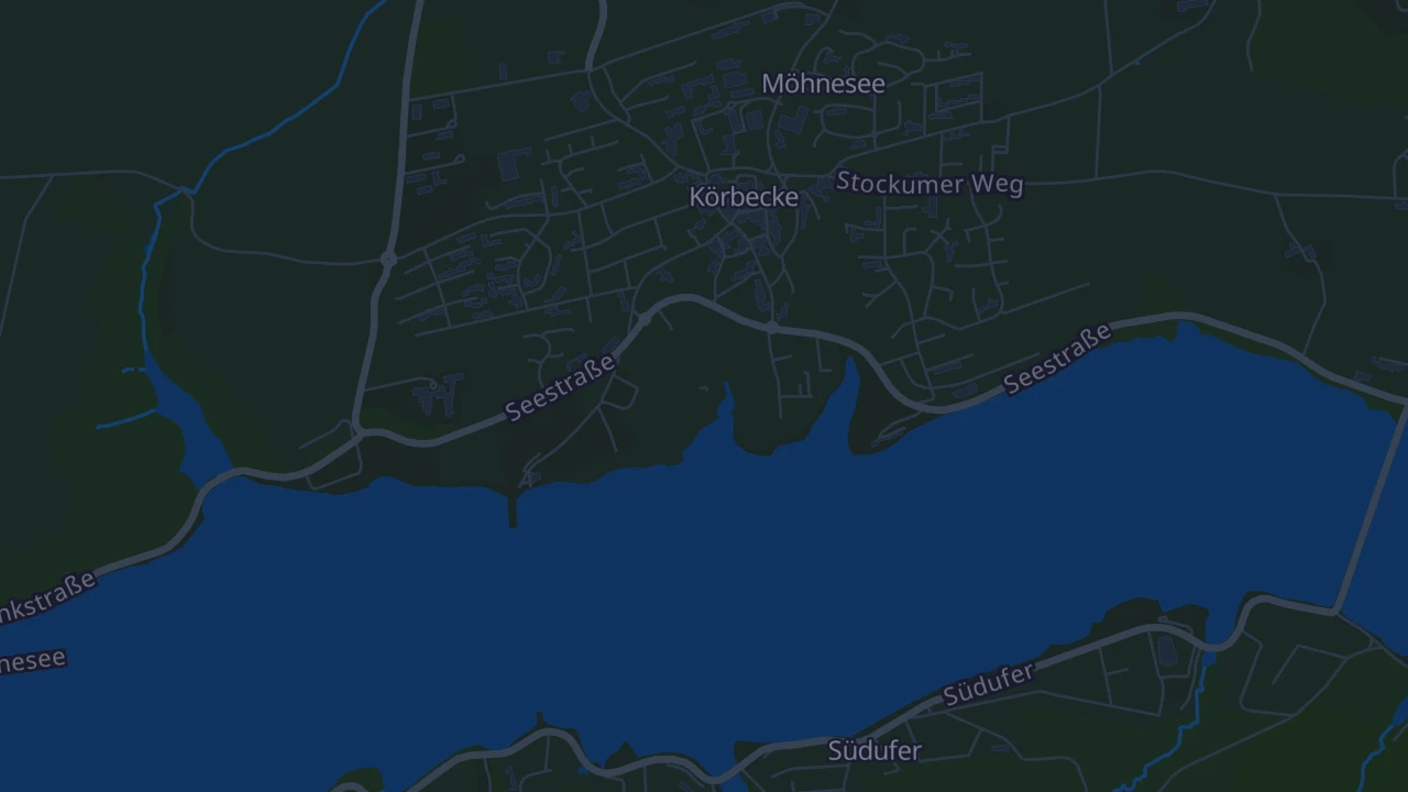 Karte von Möhnesee