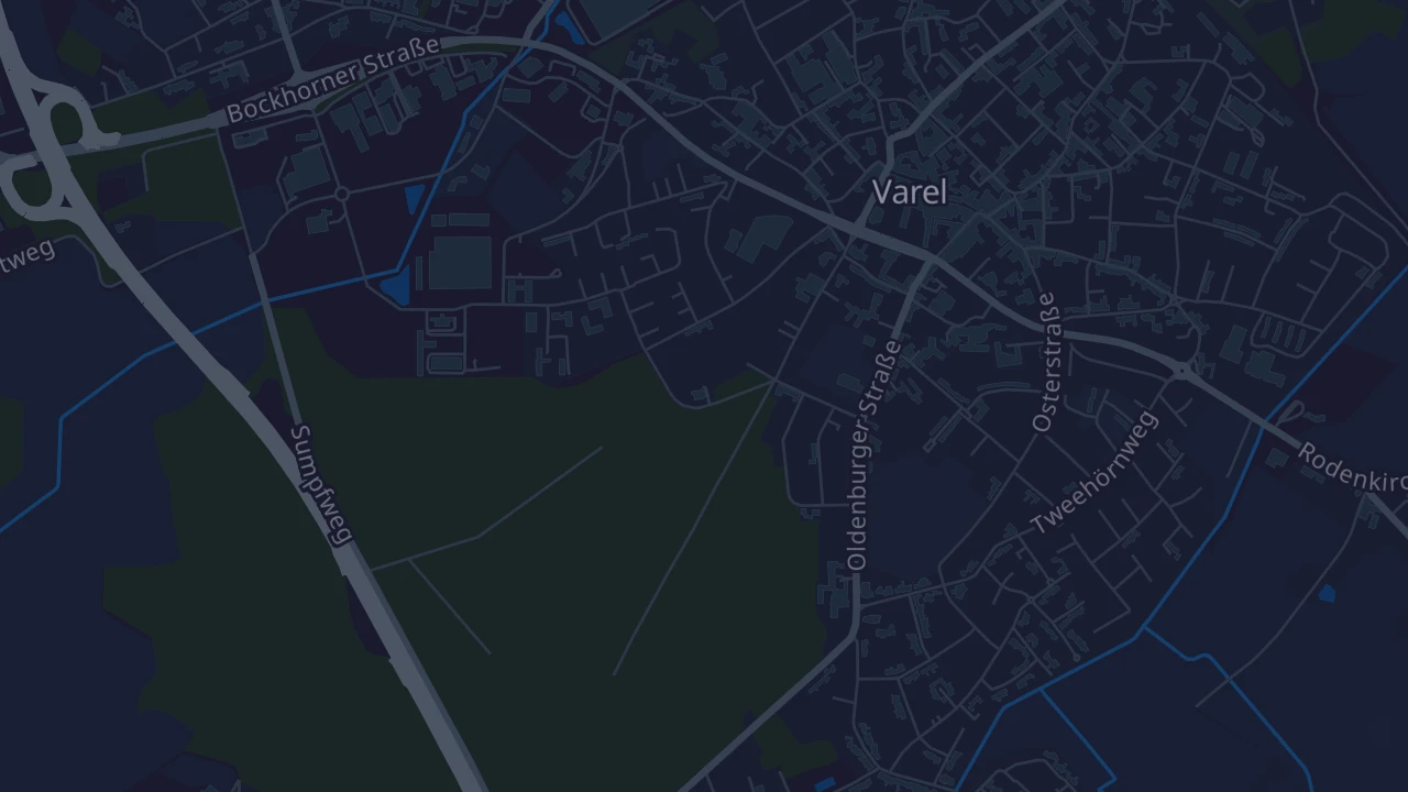 Karte von Varel
