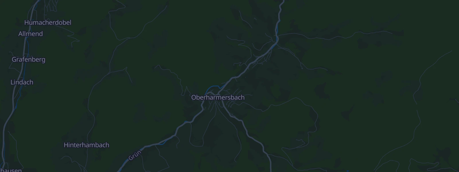 Karte von Oberharmersbach
