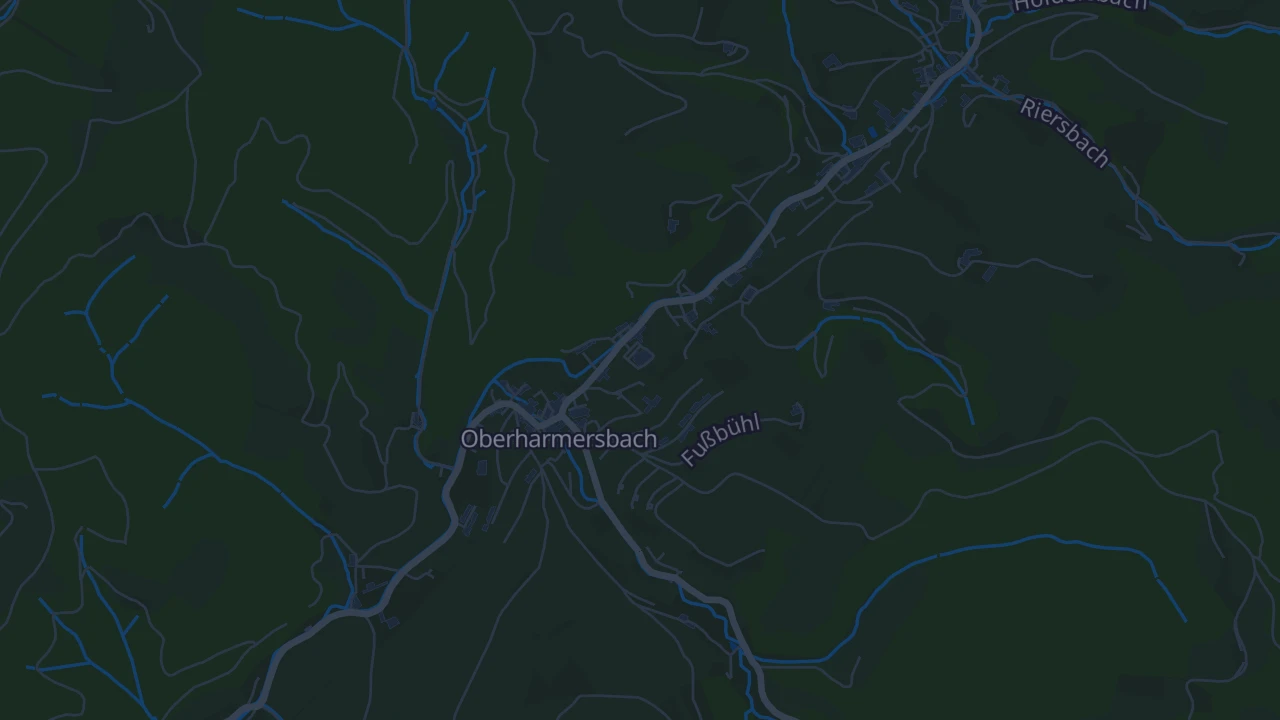Karte von Oberharmersbach