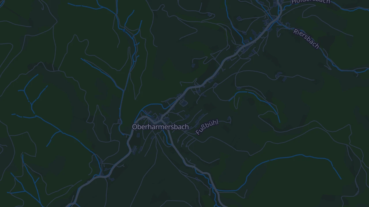Karte von Oberharmersbach