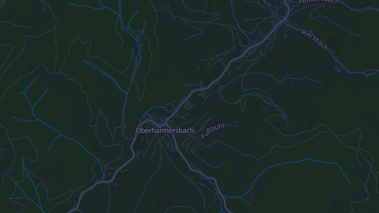 Karte von Oberharmersbach