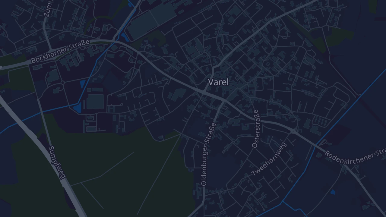 Karte von Varel