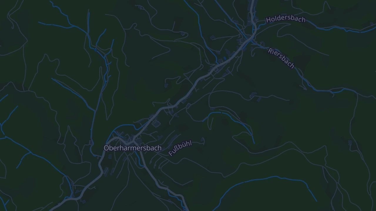 Karte von Oberharmersbach