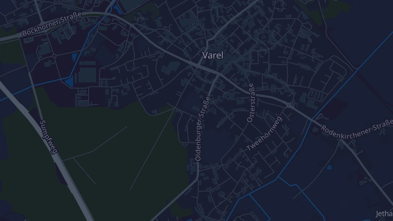Karte von Varel
