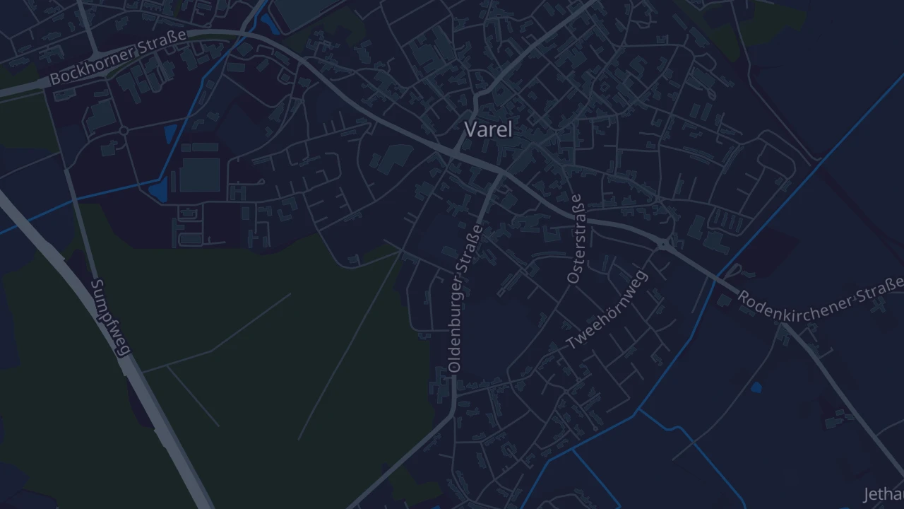 Karte von Varel