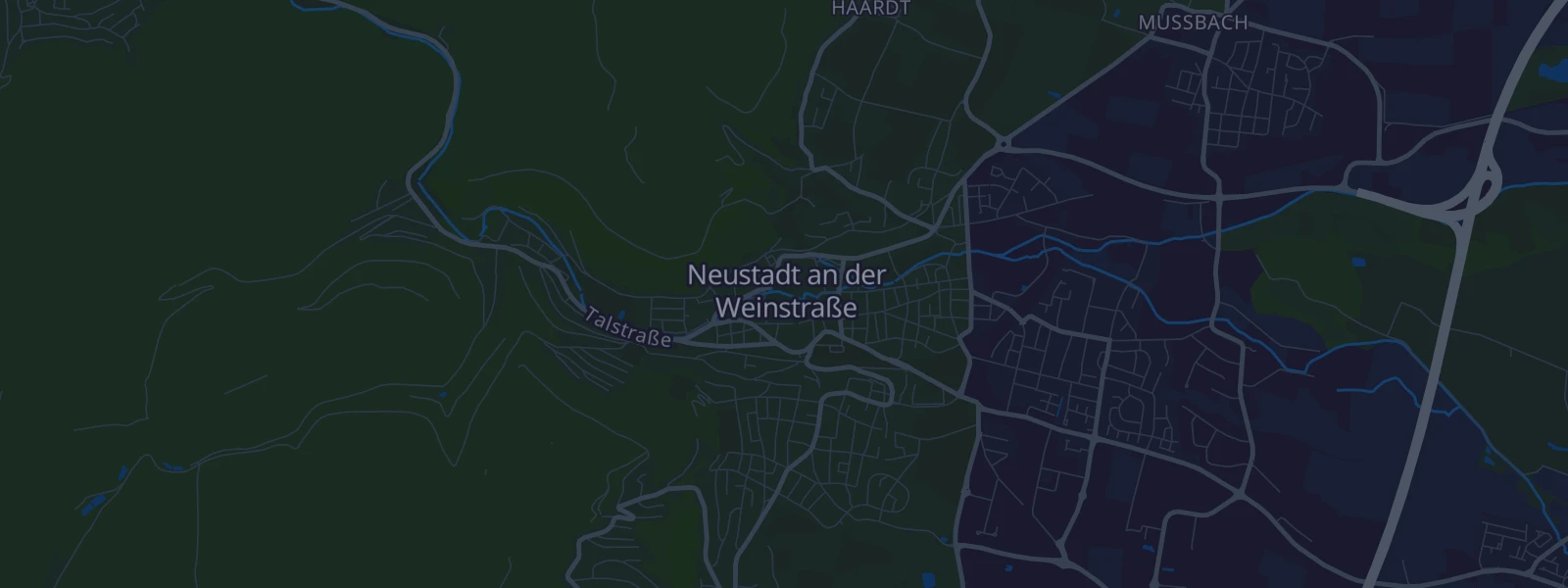 Karte von Neustadt a. d. Weinstr.