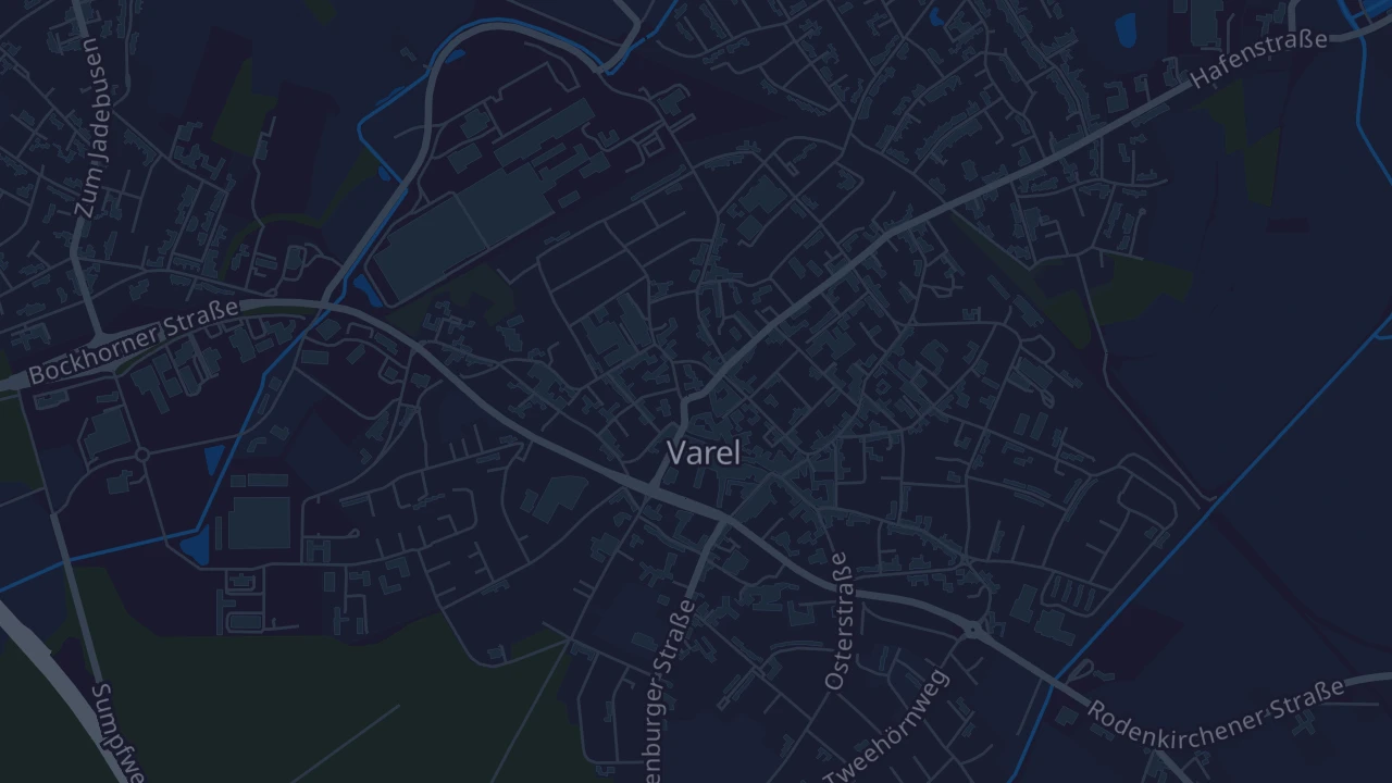 Karte von Varel