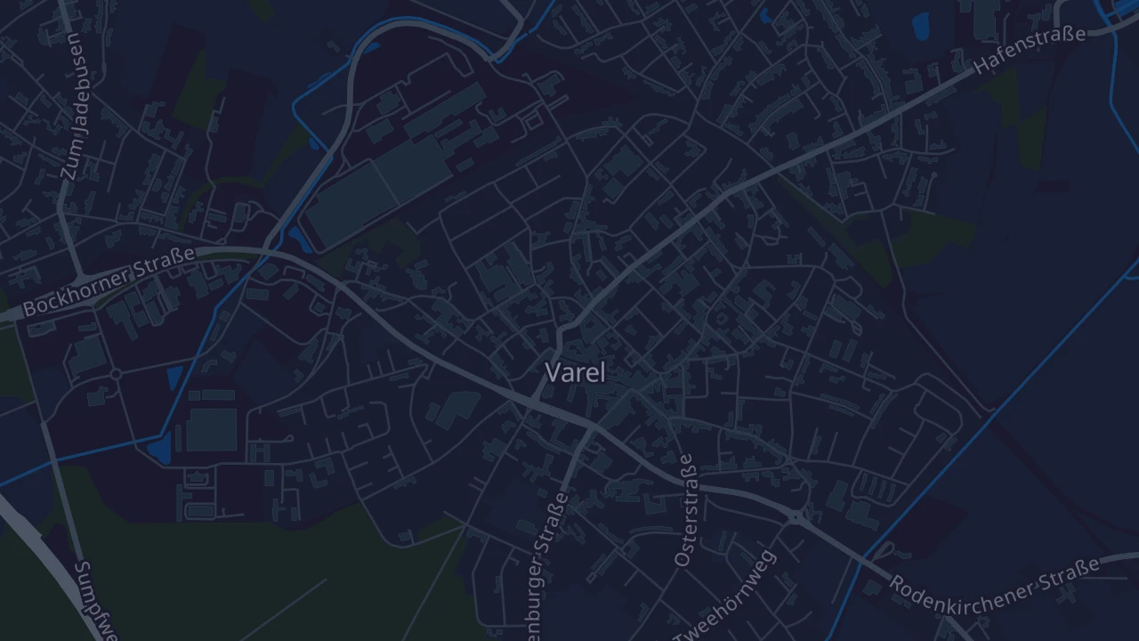 Karte von Varel