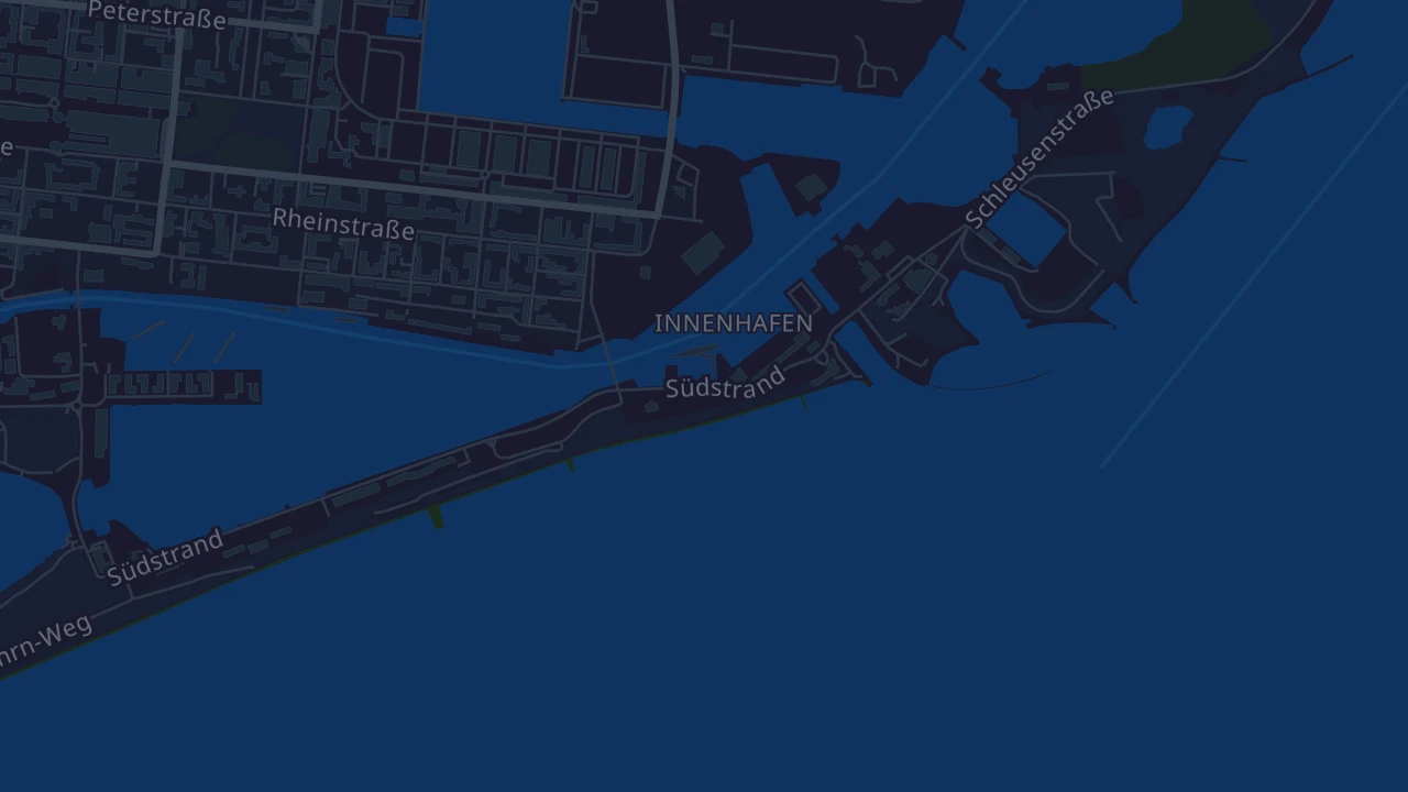 Karte von Wilhelmshaven