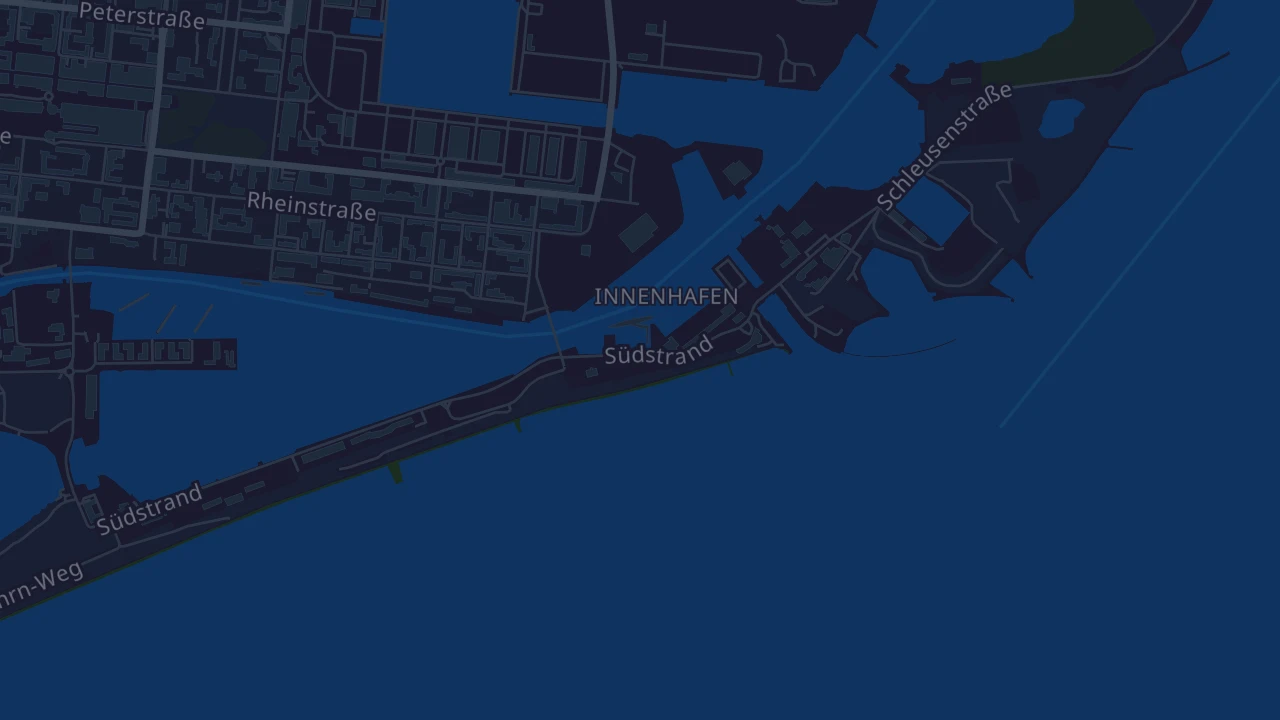 Karte von Wilhelmshaven