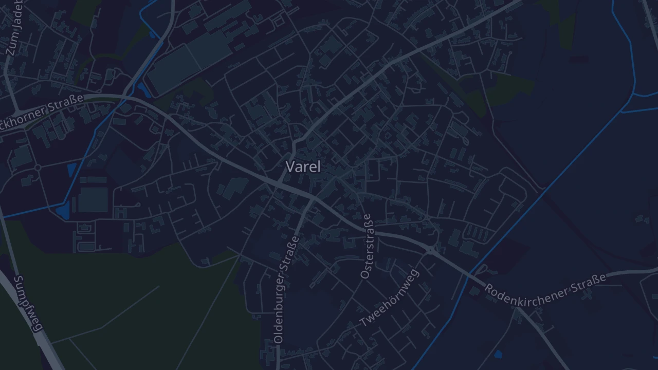 Karte von Varel