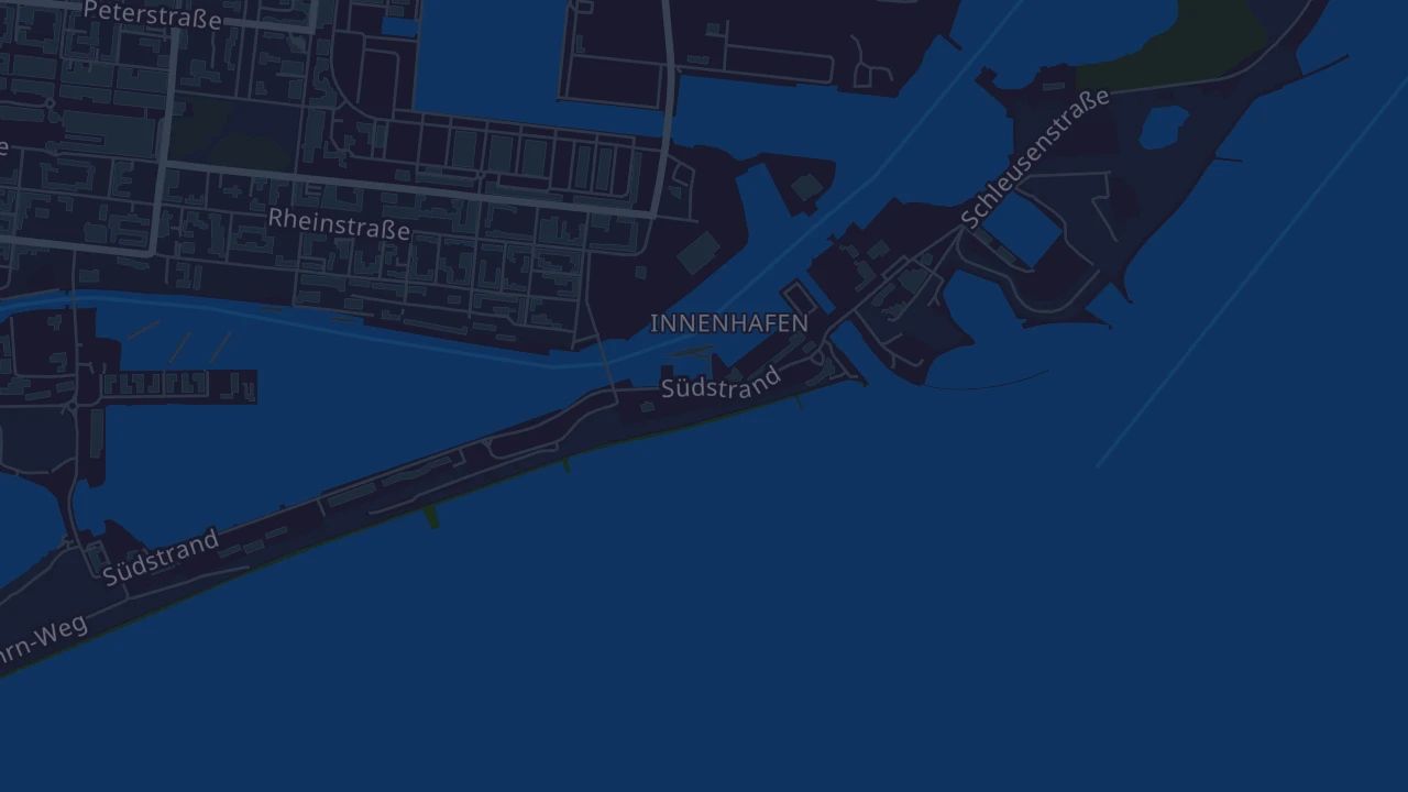 Karte von Wilhelmshaven