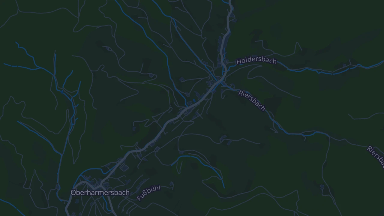 Karte von Oberharmersbach