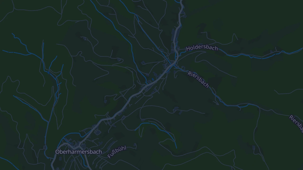 Karte von Oberharmersbach