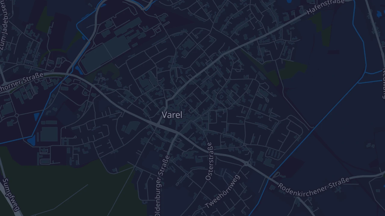 Karte von Varel