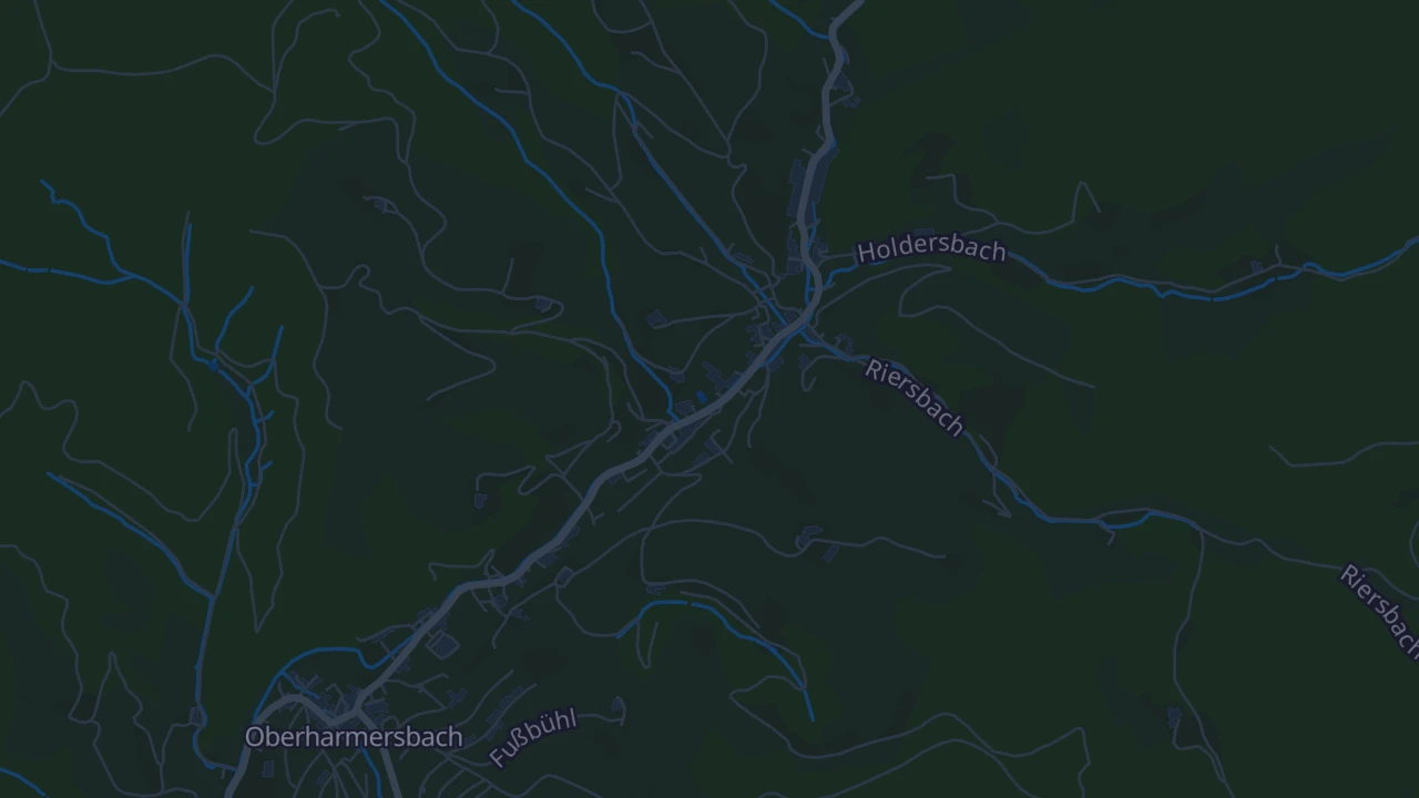 Karte von Oberharmersbach
