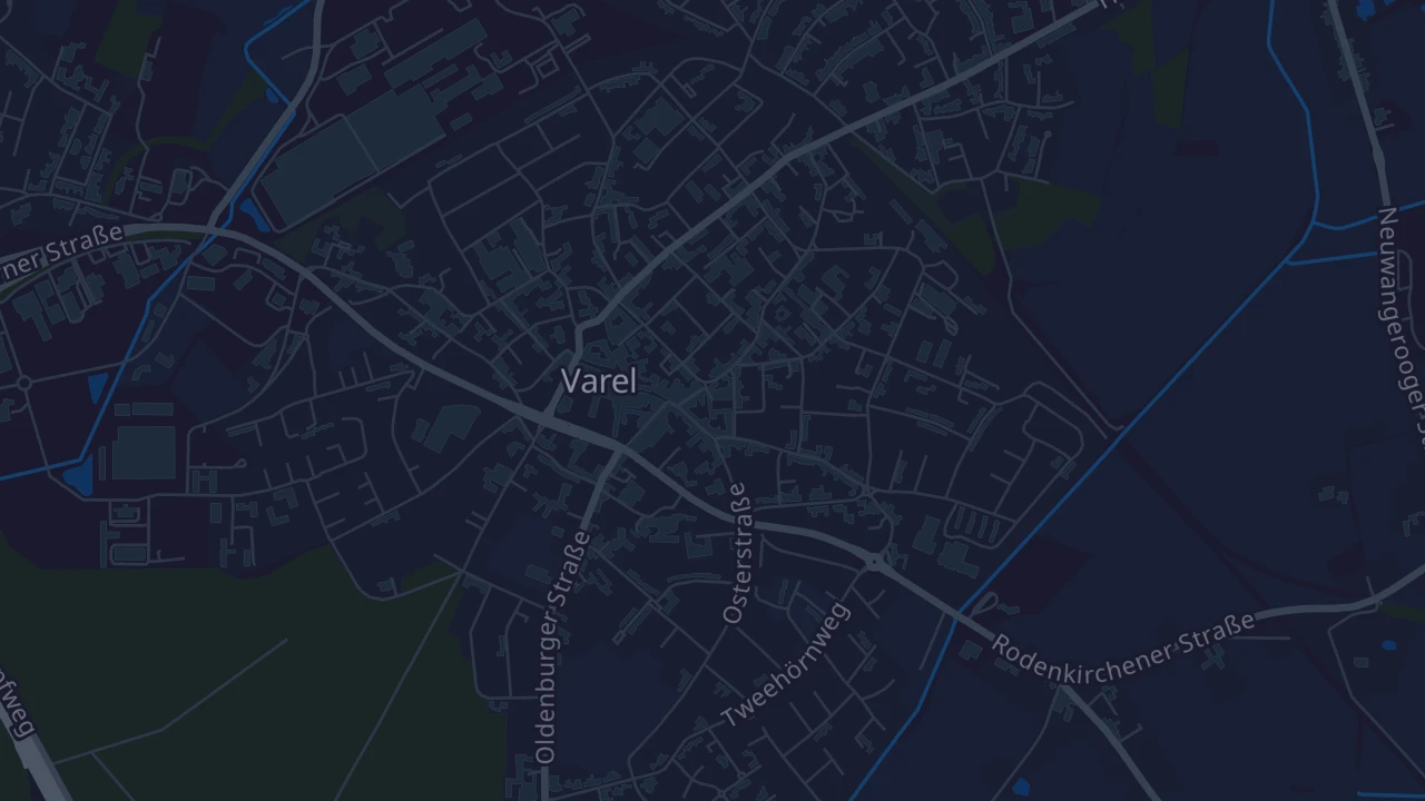 Karte von Varel