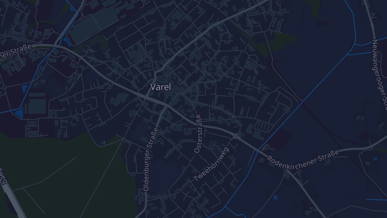 Karte von Varel