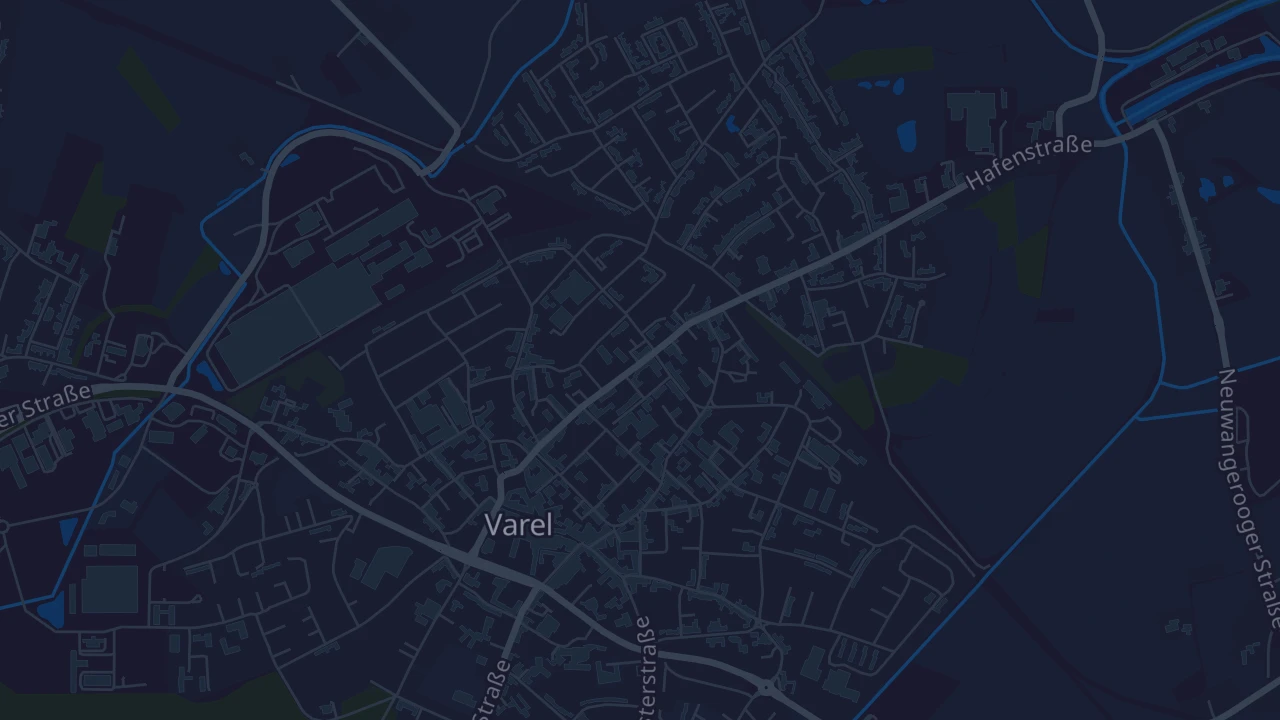Karte von Varel