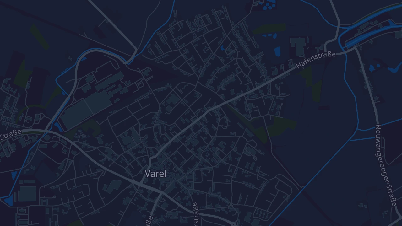 Karte von Varel