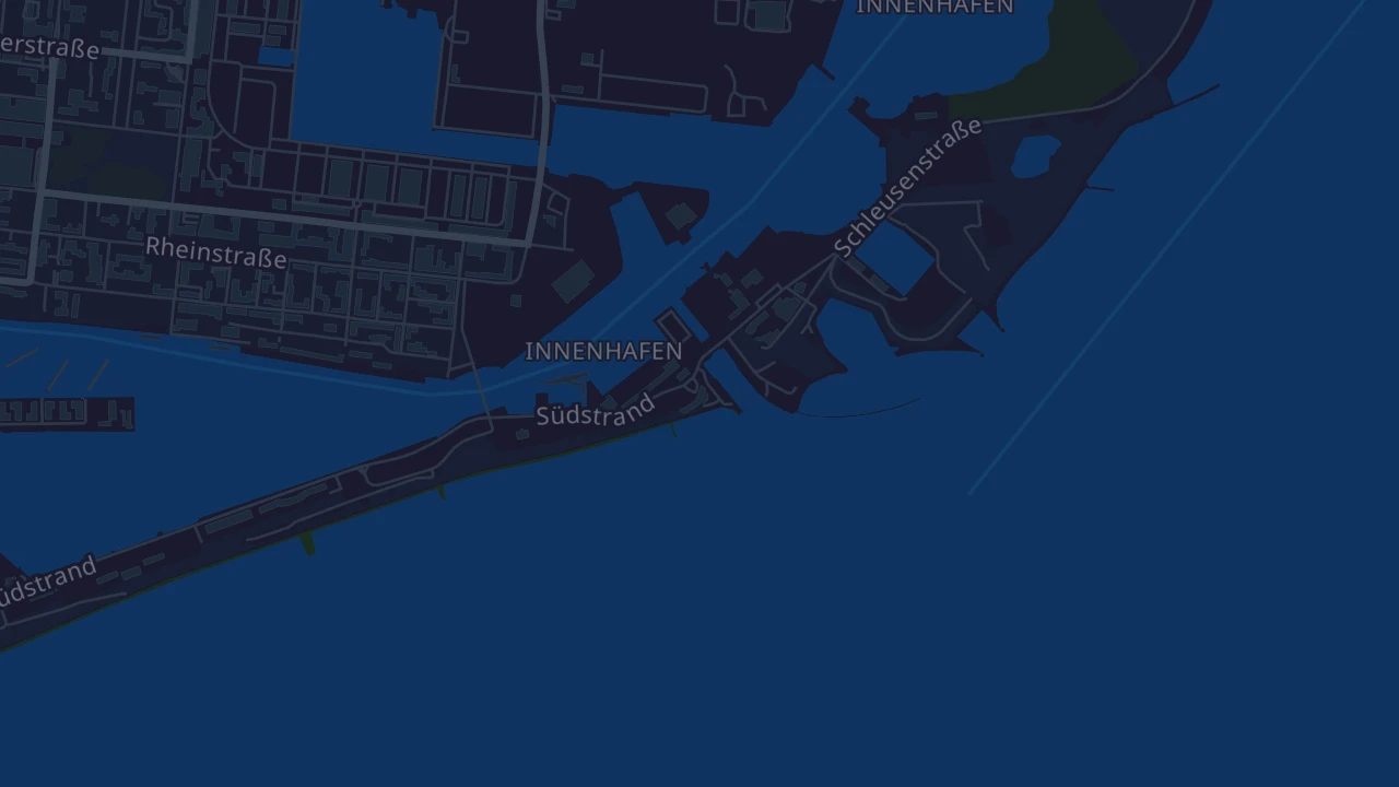 Karte von Wilhelmshaven