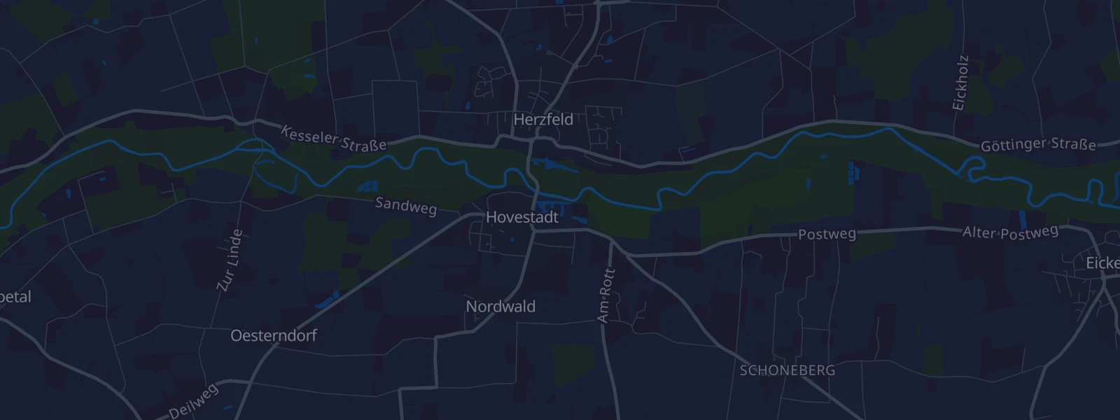 Karte von Hovestadt
