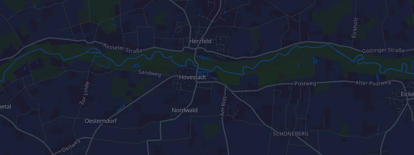 Karte von Hovestadt