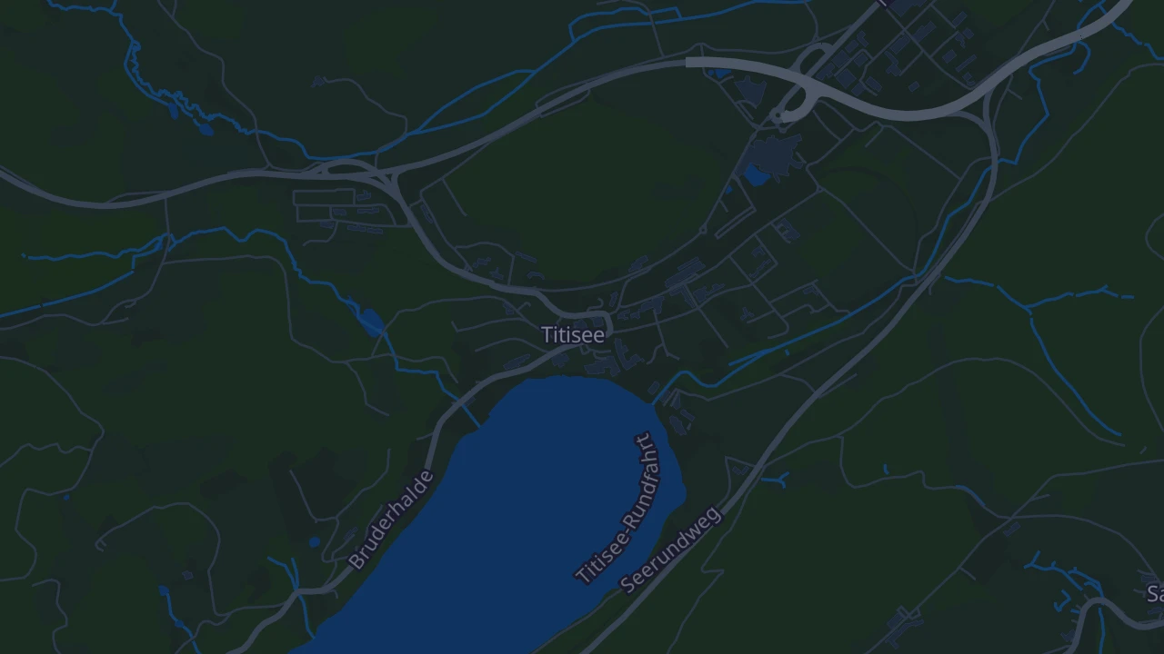 Karte von Titisee