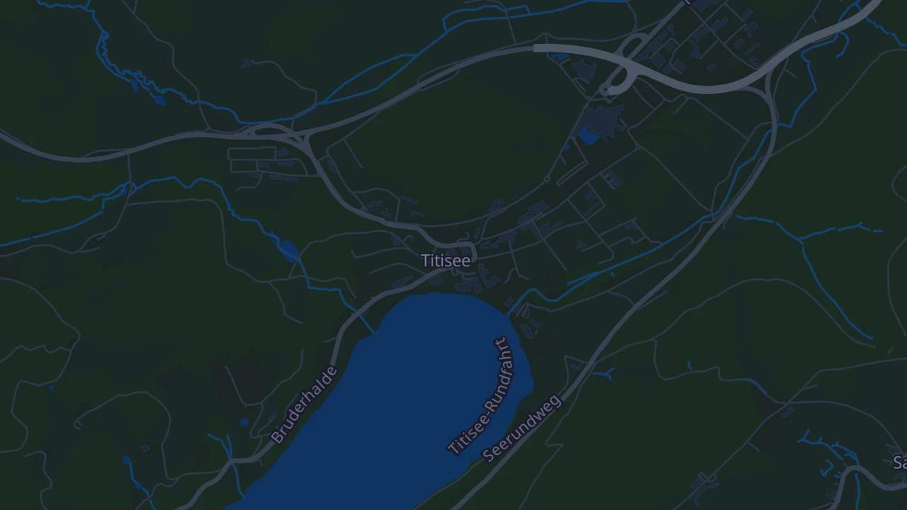 Karte von Titisee-Neustadt / Titisee