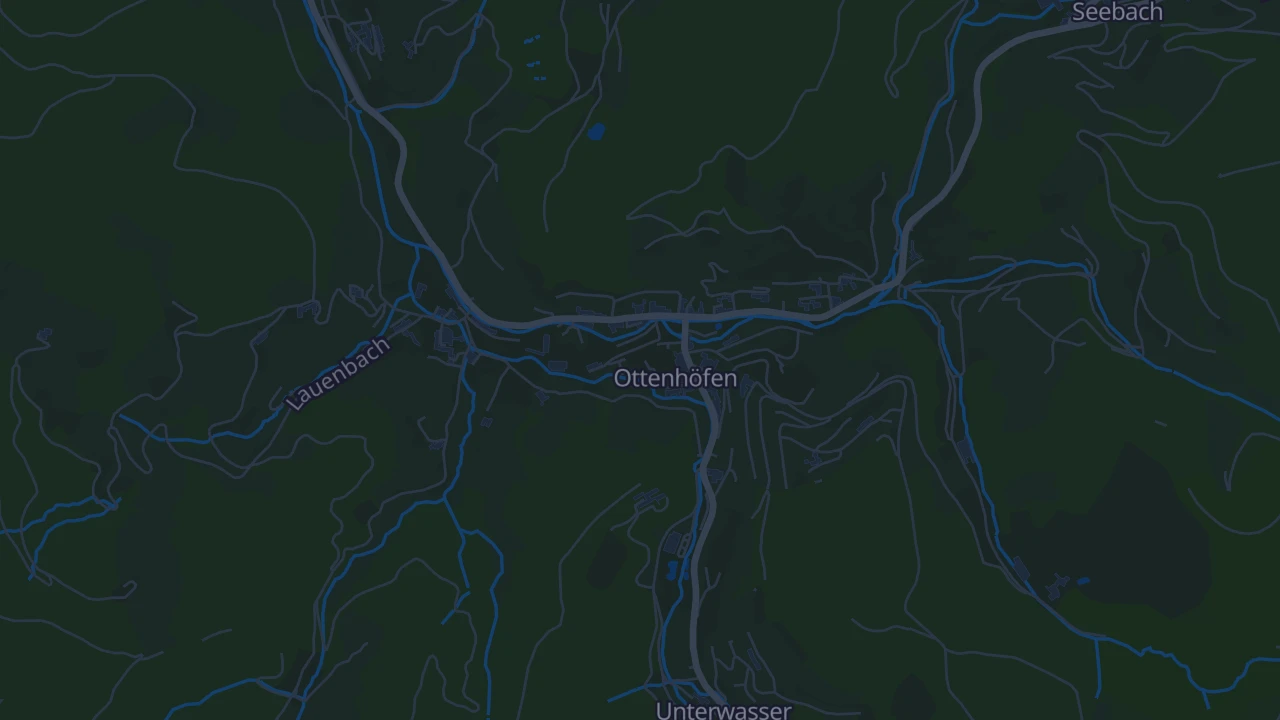 Karte von Ottenhöfen im Schwarzwald