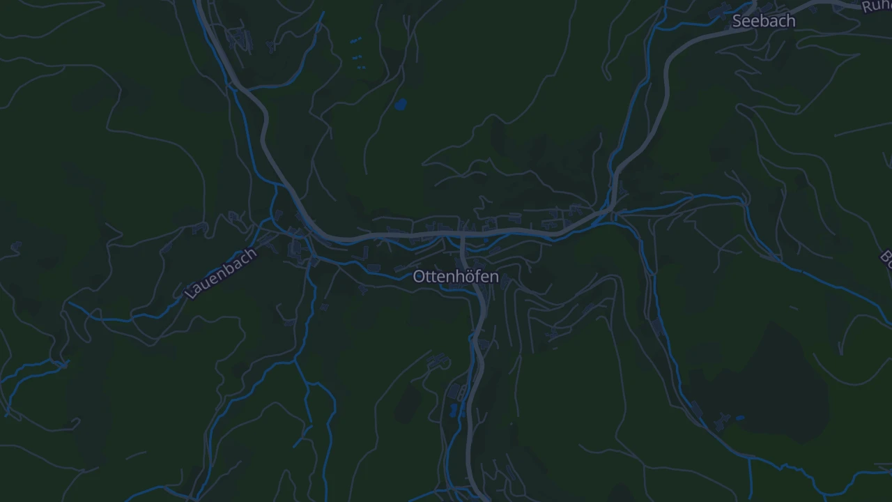 Karte von Ottenhöfen im Schwarzwald