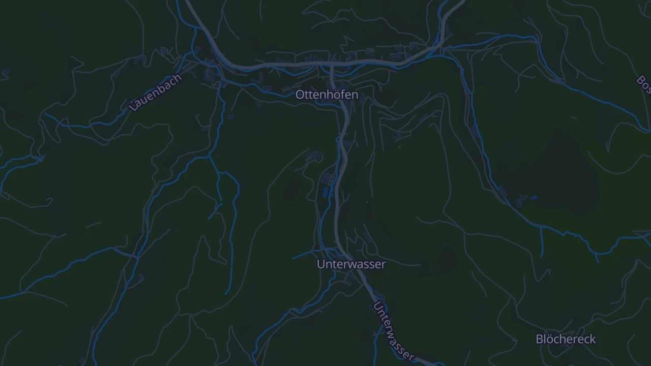 Karte von Ottenhöfen im Schwarzwald