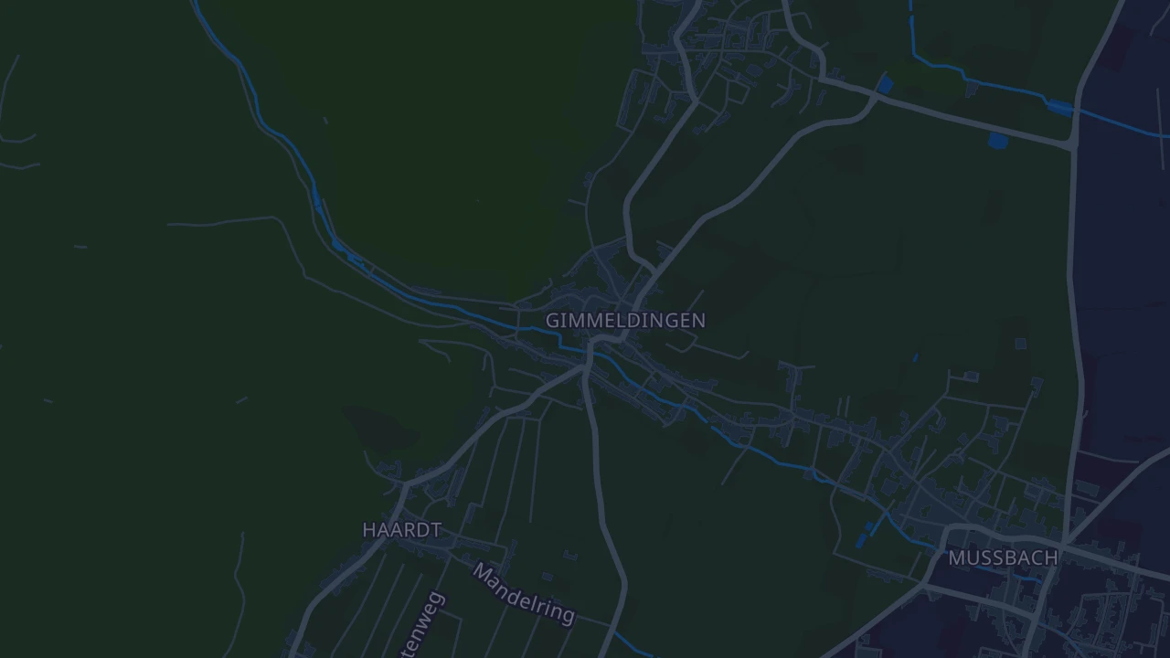 Karte von Neustadt an der Weinstraße