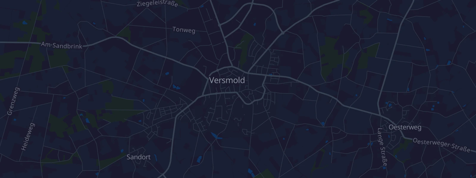 Karte von Versmold
