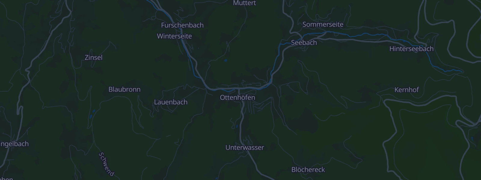 Karte von Ottenhöfen