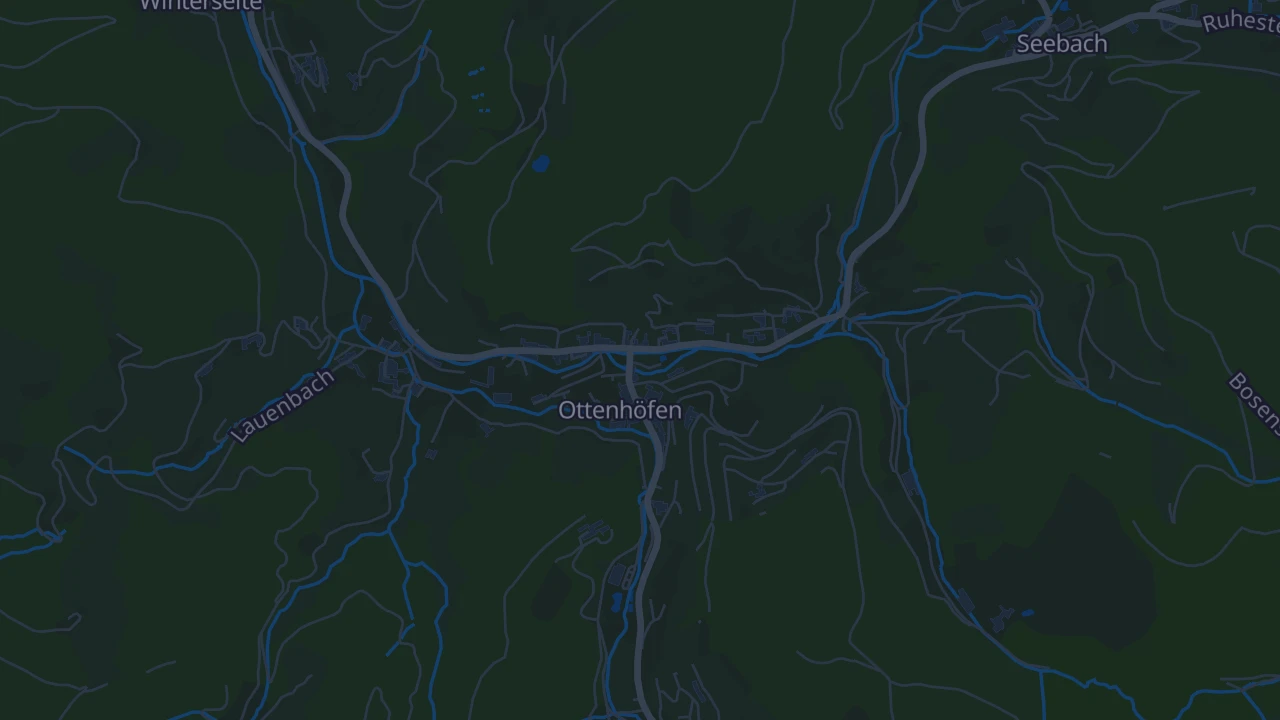 Karte von Ottenhöfen im Schwarzwald