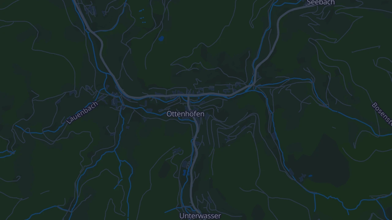 Karte von Ottenhöfen im Schwarzwald