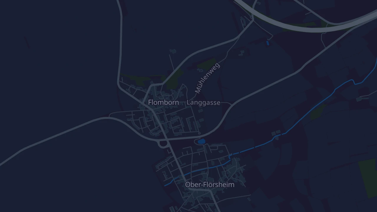Karte von Flomborn