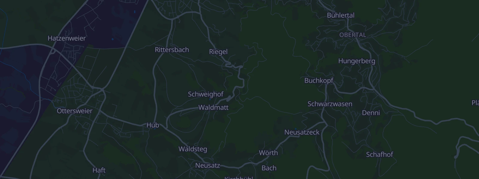 Karte von Bühl