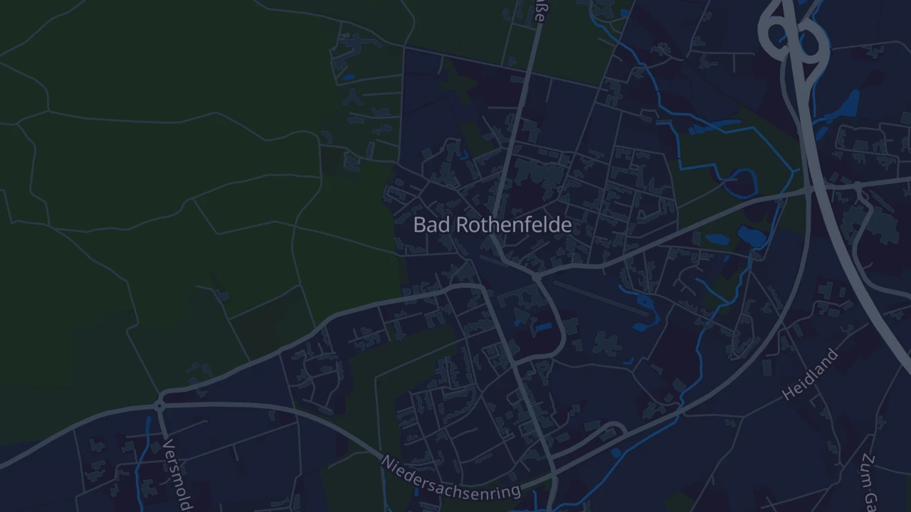 Karte von Bad Rothenfelde