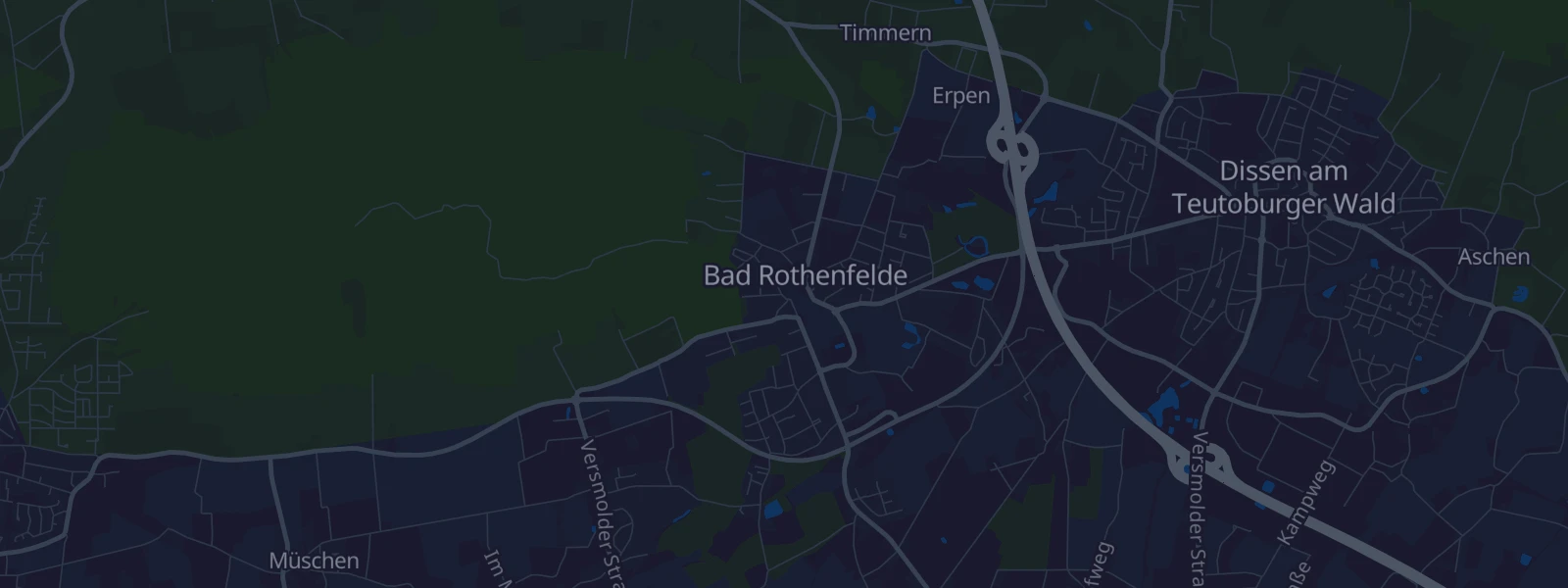 Karte von Bad Rothenfelde
